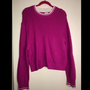 NWOT Bright Pink Sweater